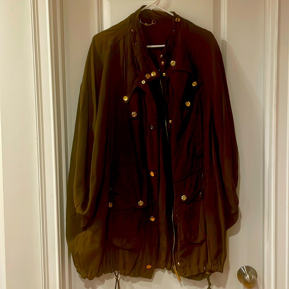 Woman’s Gucci runway over sized cargo jacket